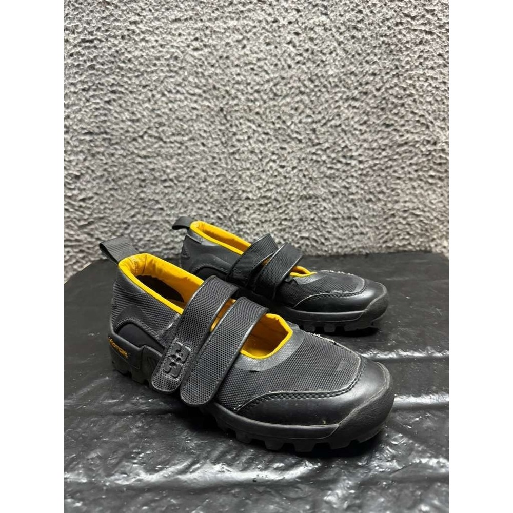 Ganni Performance Textile Mary Jane Ballerinas Black Womens Size 37‎ EU